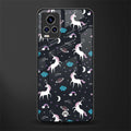 spatial unicorn galaxy glass case for vivo v20 pro image