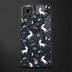 spatial unicorn galaxy glass case for vivo v20 pro image
