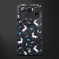 spatial unicorn galaxy glass case for mi 11 ultra 5g image
