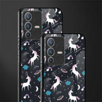 spatial unicorn galaxy glass case for vivo v23 pro 5g image-2