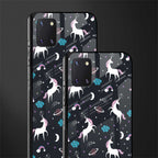 spatial unicorn galaxy glass case for samsung galaxy note 10 lite image-2