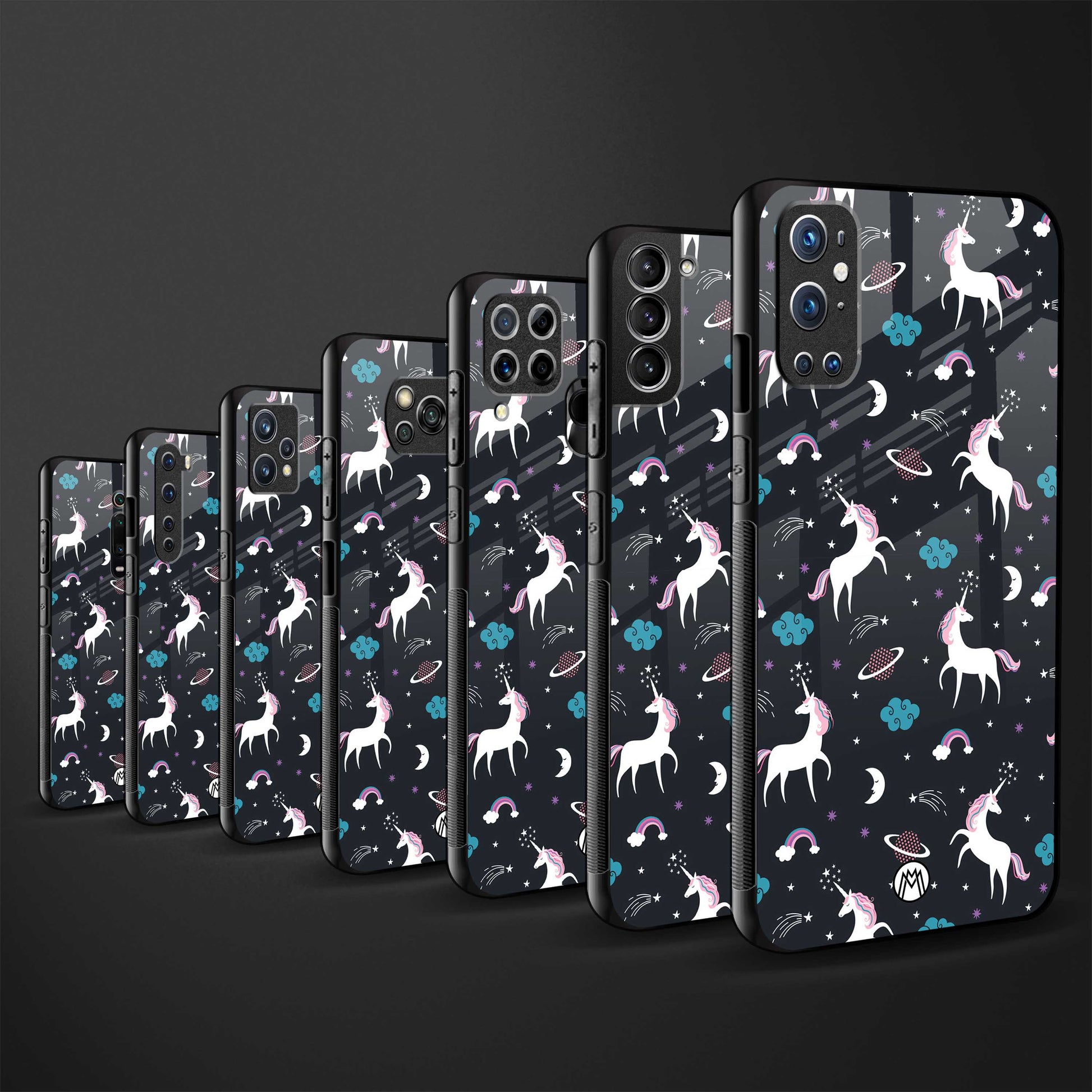 spatial unicorn galaxy glass case for samsung galaxy s22 plus 5g image-3