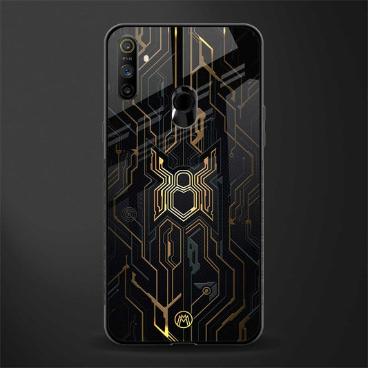 spider verse glass case for realme narzo 10a image