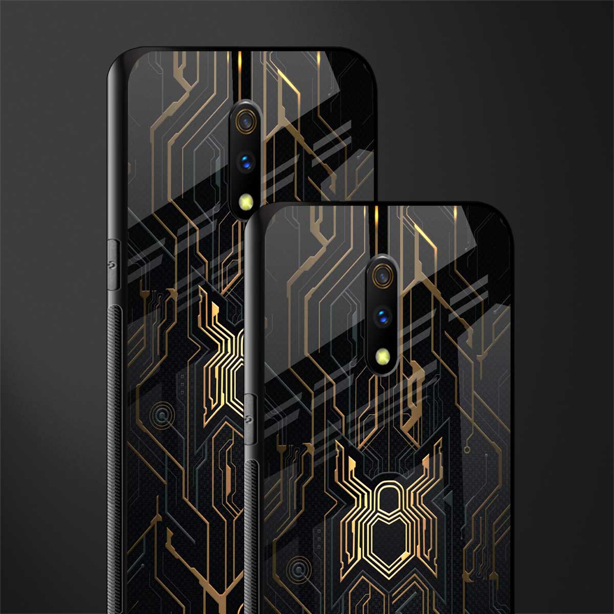 spider verse glass case for oppo k3 image-2