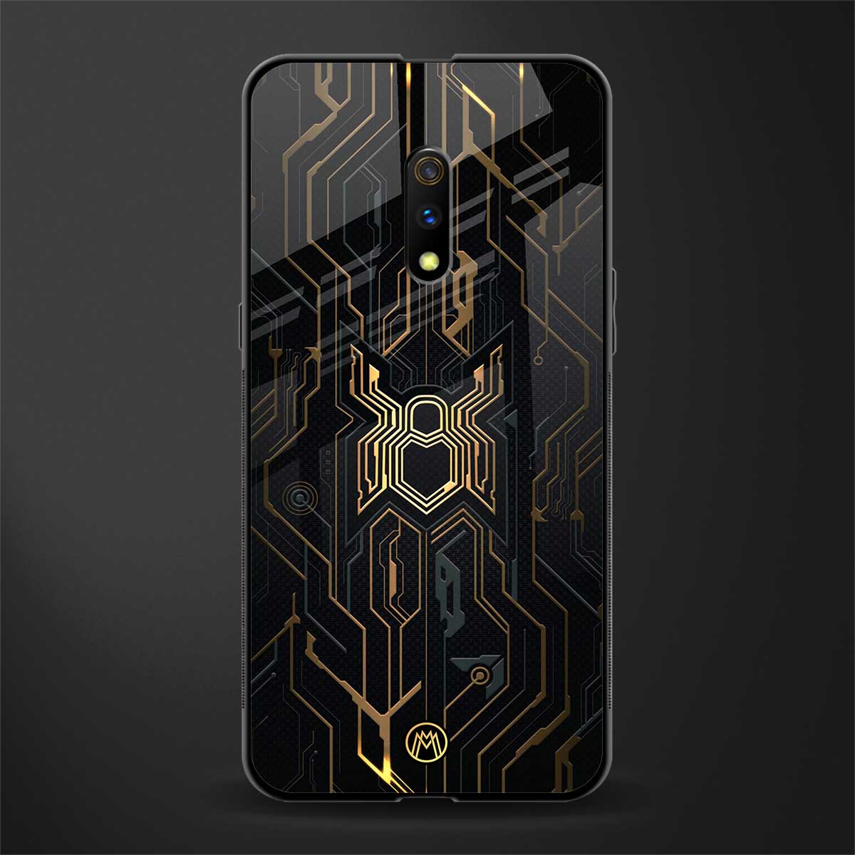 spider verse glass case for realme x image