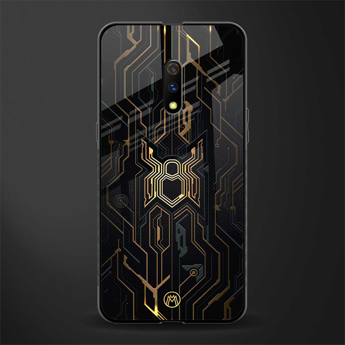 spider verse glass case for oppo k3 image