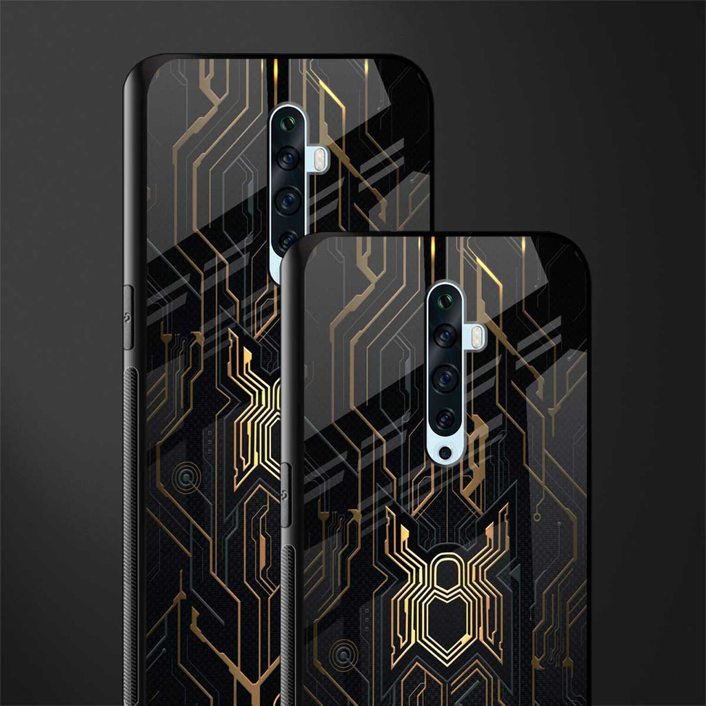 spider verse glass case for oppo reno 2z image-2