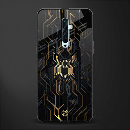 spider verse glass case for oppo reno 2f image