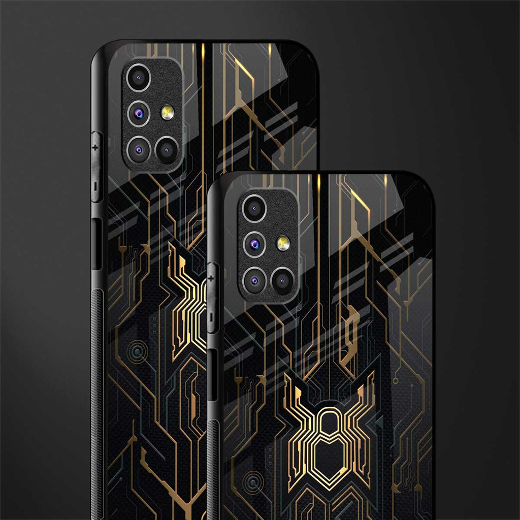 spider verse glass case for samsung galaxy m31s image-2