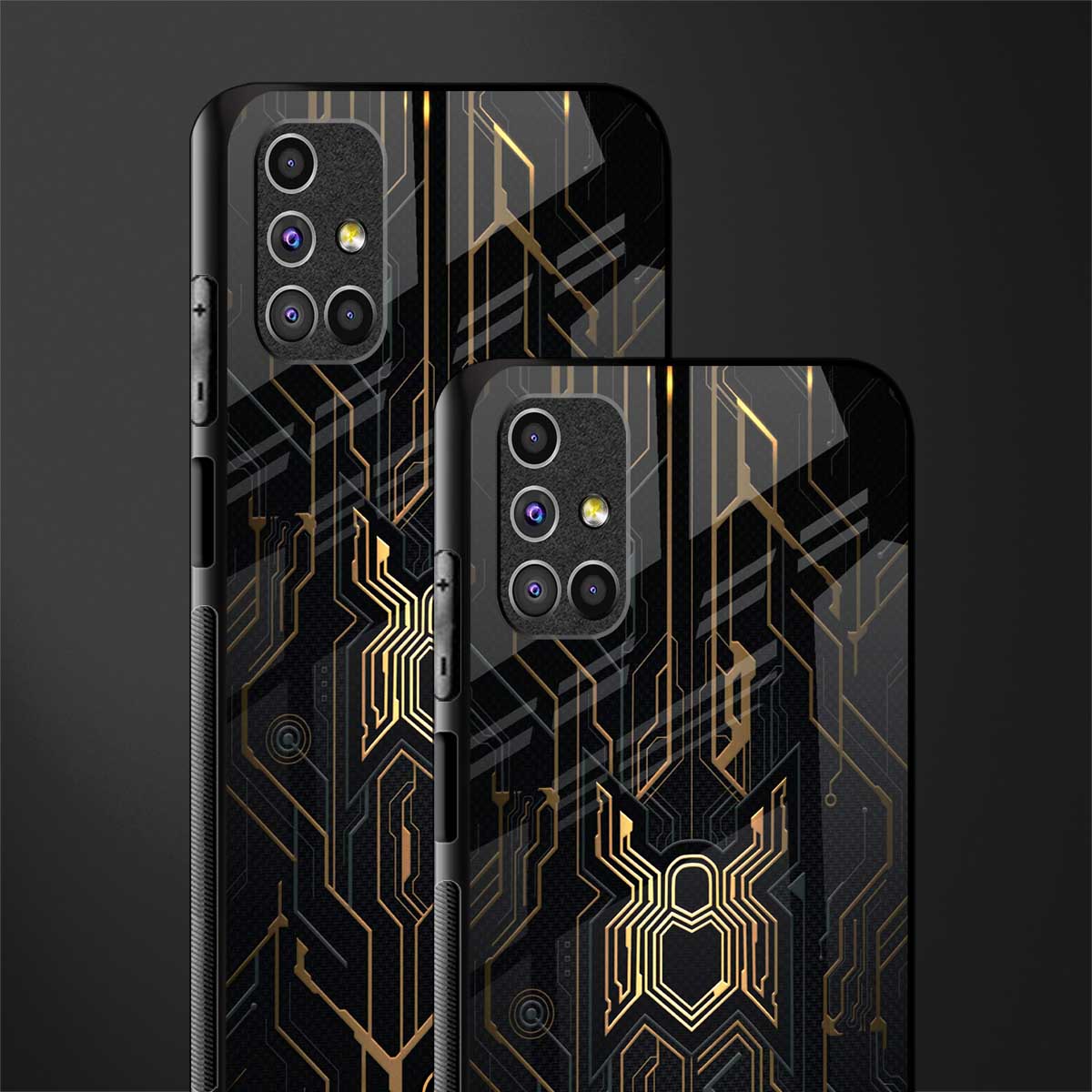 spider verse glass case for samsung galaxy m31s image-2