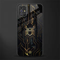 spider verse glass case for samsung galaxy m51 image