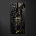 spider verse glass case for samsung galaxy m51 image