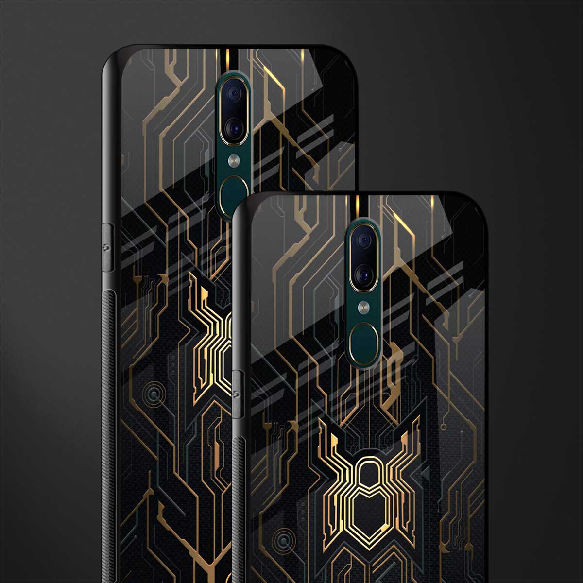 spider verse glass case for oppo a9 image-2