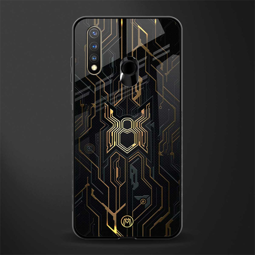 spider verse glass case for vivo u20 image