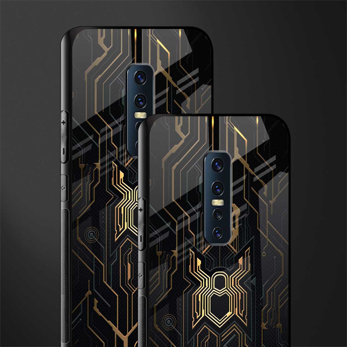 spider verse glass case for vivo v17 pro image-2