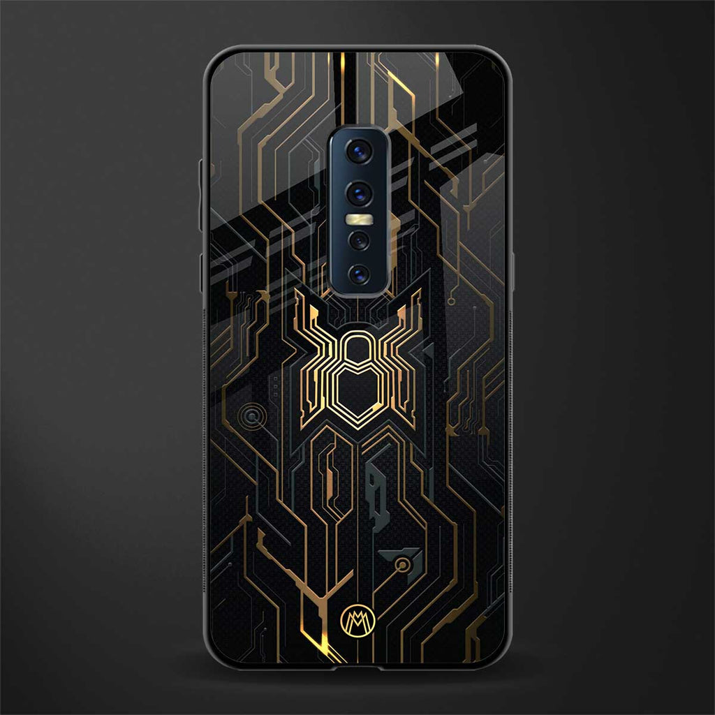 spider verse glass case for vivo v17 pro image