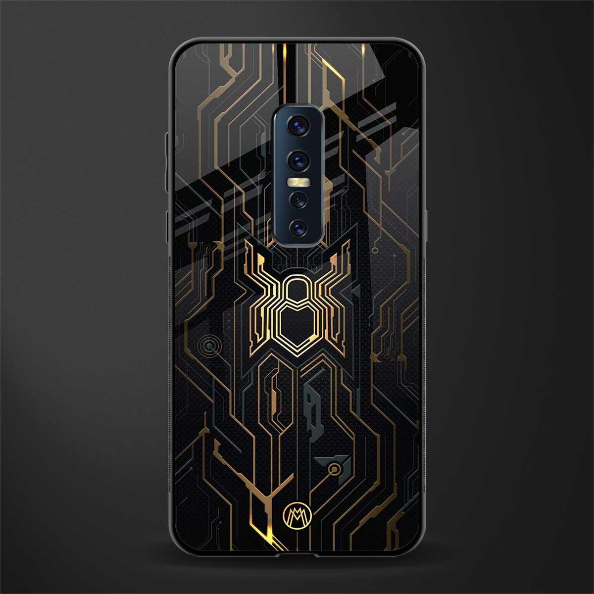 spider verse glass case for vivo v17 pro image