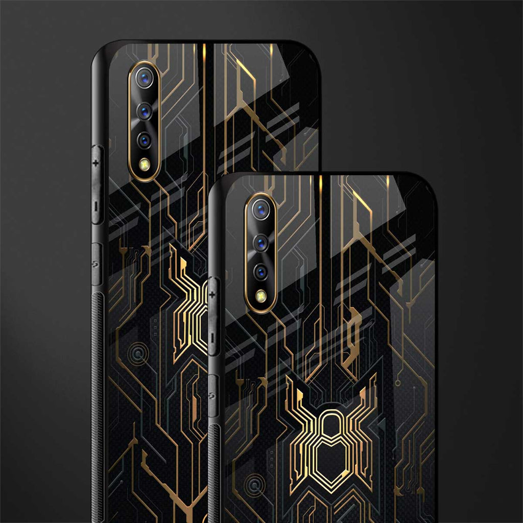 spider verse glass case for vivo z1x image-2