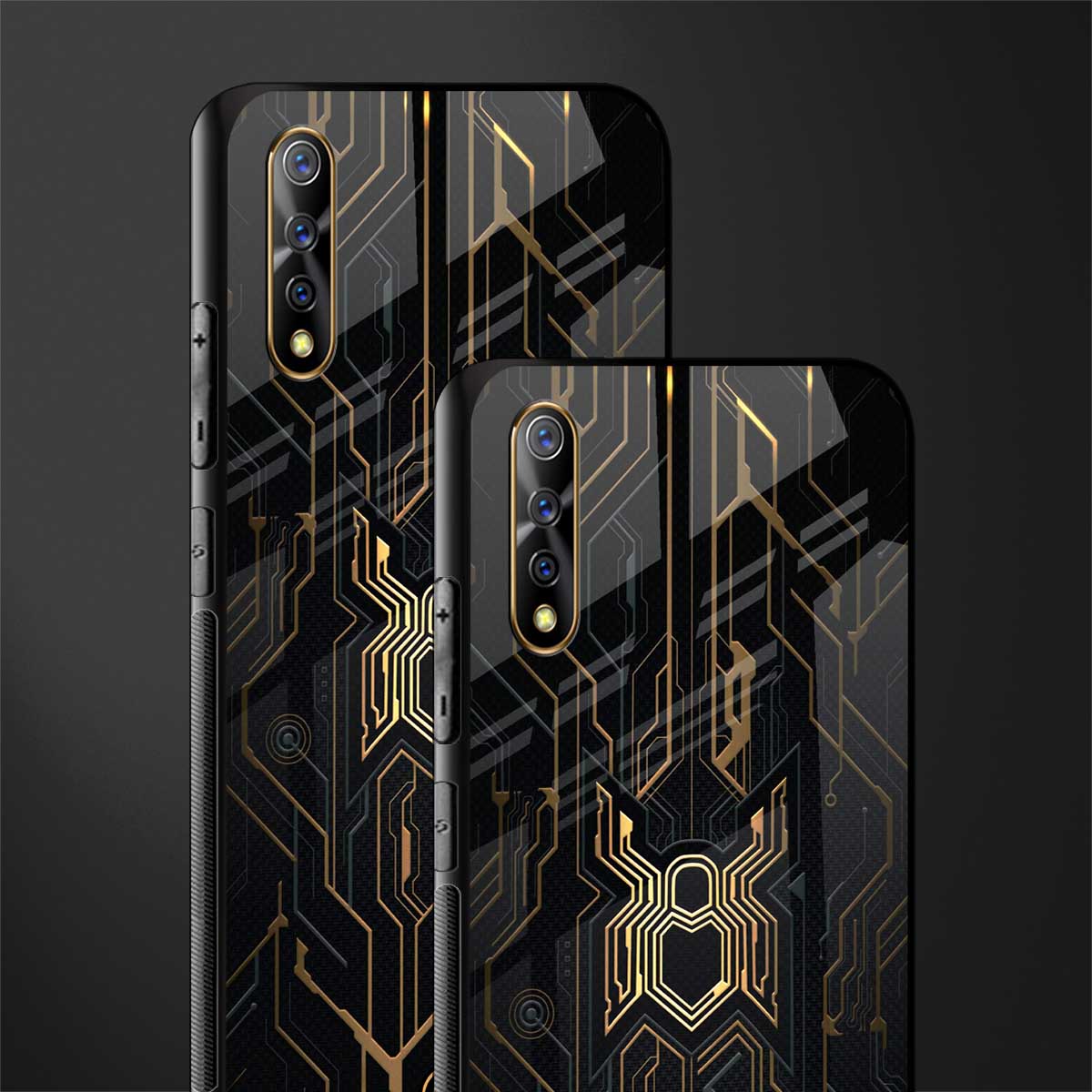 spider verse glass case for vivo z1x image-2