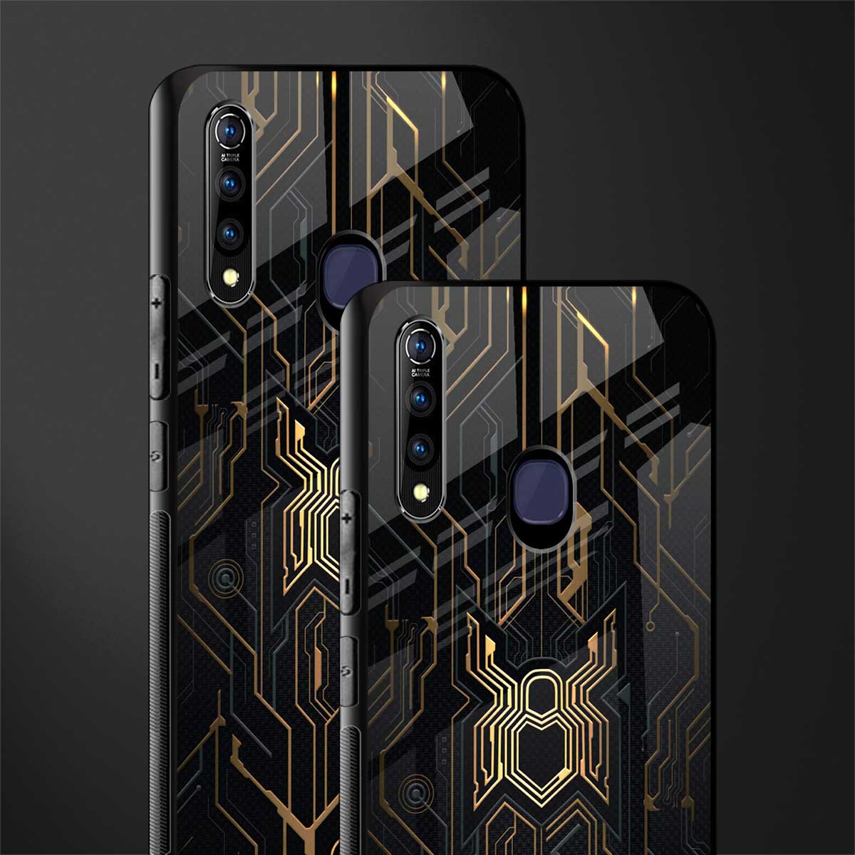 spider verse glass case for vivo z1 pro image-2