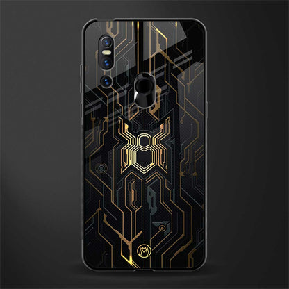 spider verse glass case for vivo v15 image