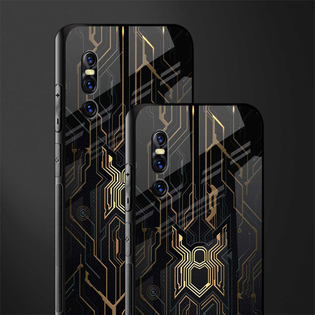 spider verse glass case for vivo v15 pro image-2