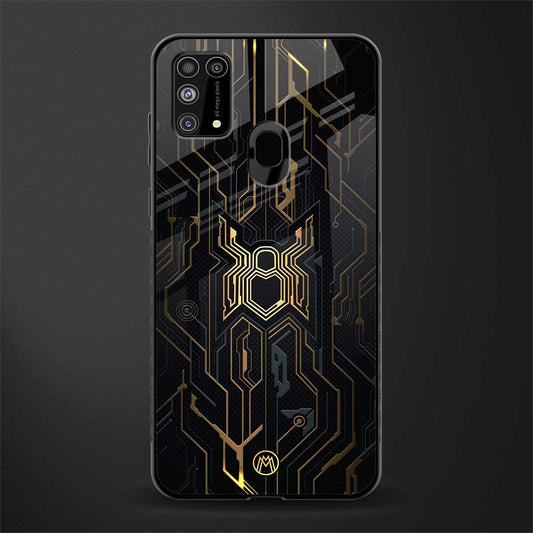 spider verse glass case for samsung galaxy m31 prime edition image