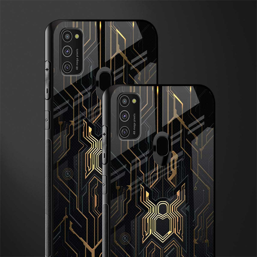 spider verse glass case for samsung galaxy m21 image-2