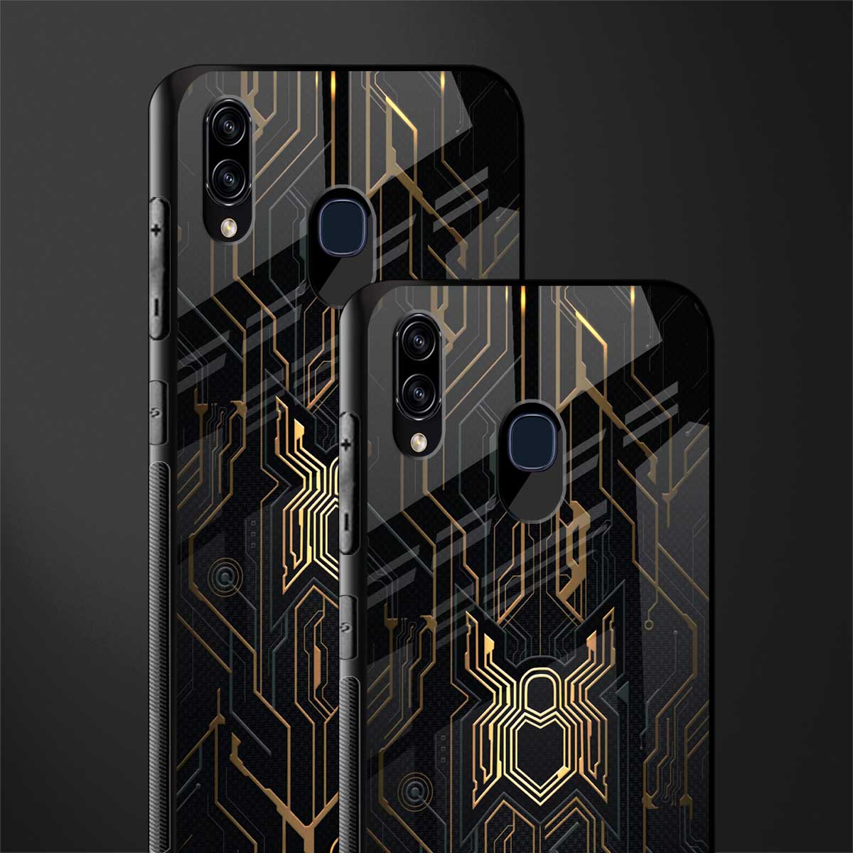 spider verse glass case for samsung galaxy m10s image-2