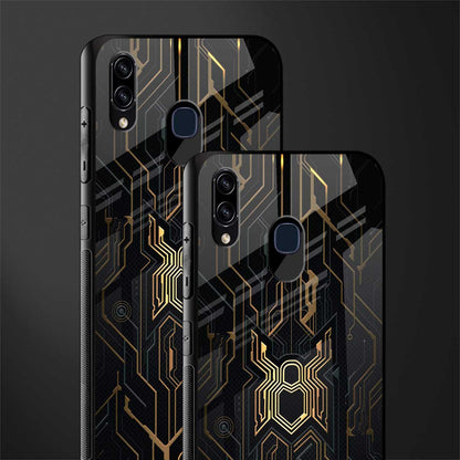 spider verse glass case for samsung galaxy a30 image-2