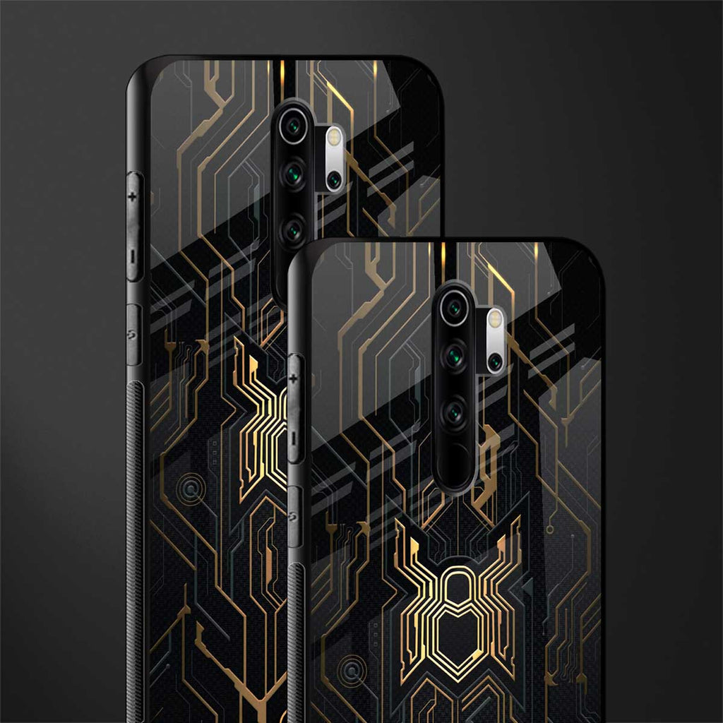spider verse glass case for redmi note 8 pro image-2