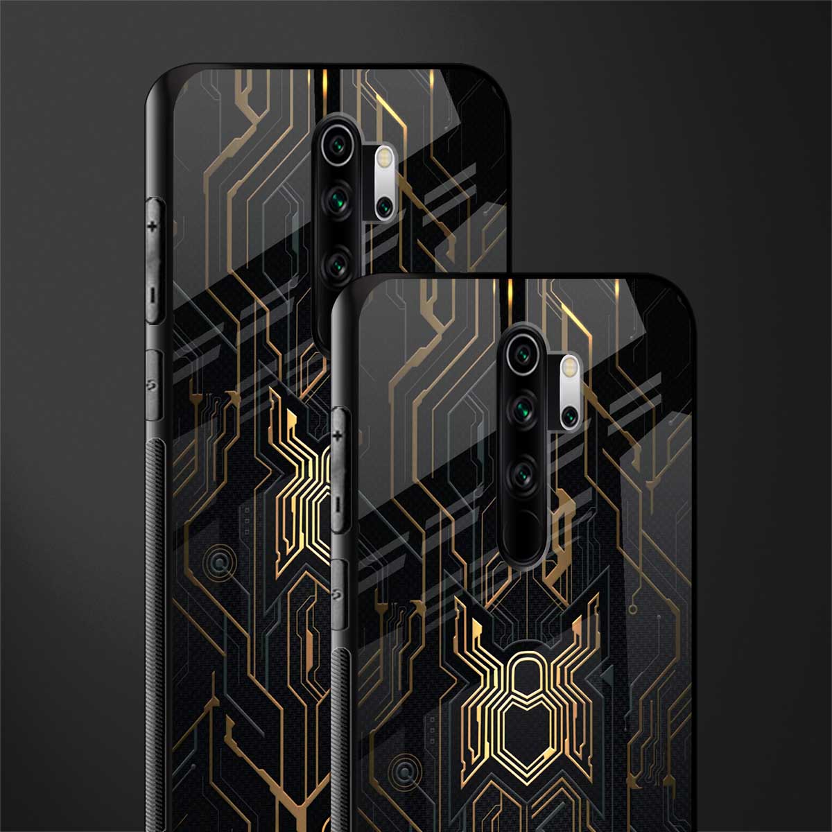 spider verse glass case for redmi note 8 pro image-2