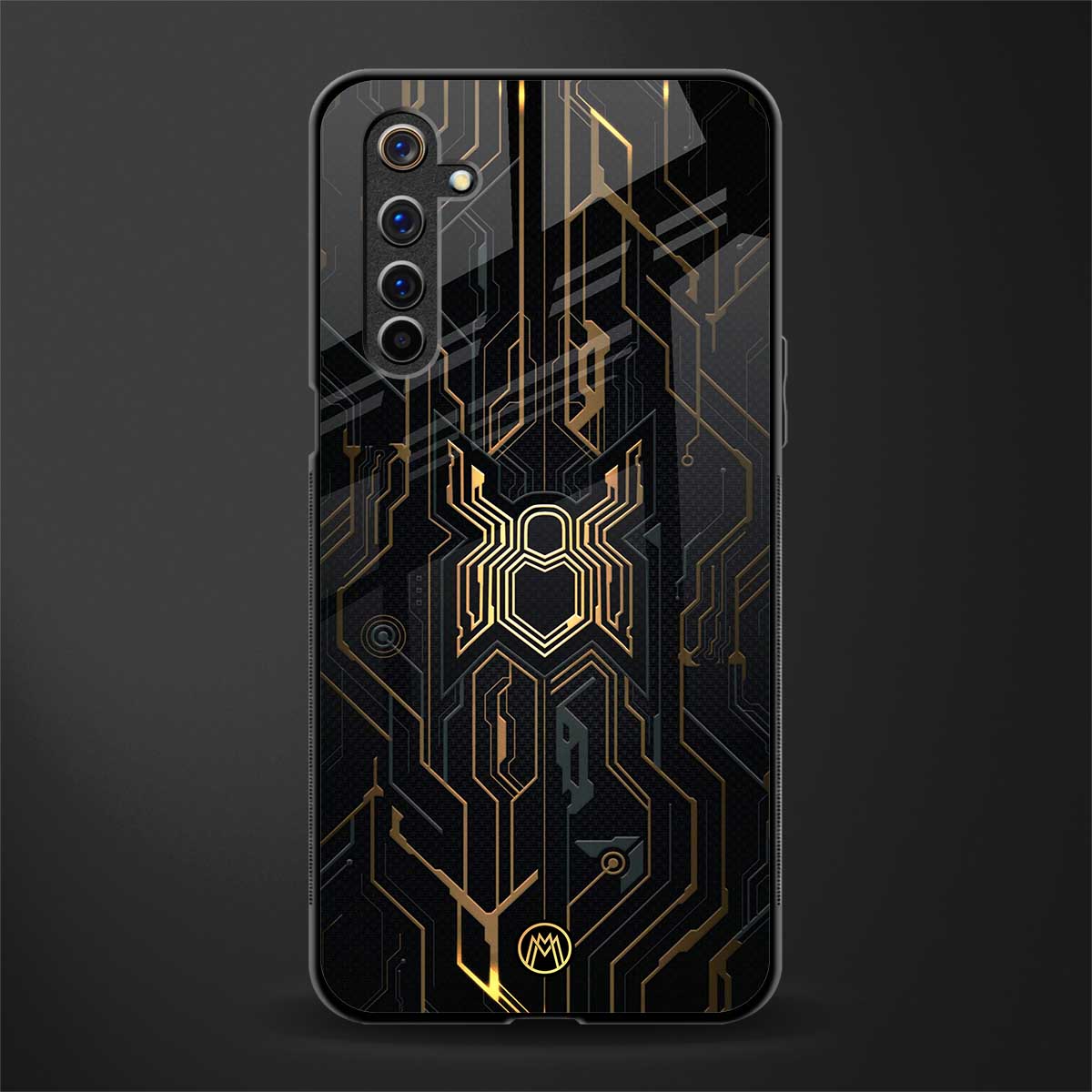 spider verse glass case for realme 6 pro image