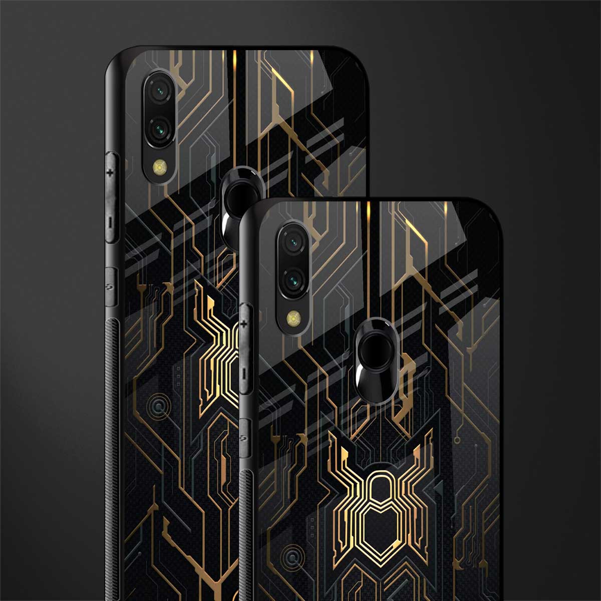 spider verse glass case for redmi note 7s image-2
