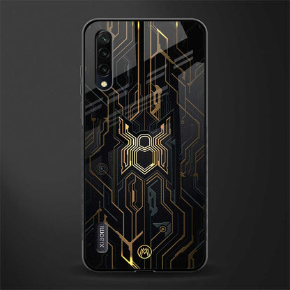 spider verse glass case for mi a3 redmi a3 image