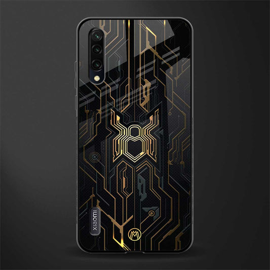 spider verse glass case for mi a3 redmi a3 image