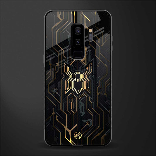 spider verse glass case for samsung galaxy s9 plus image