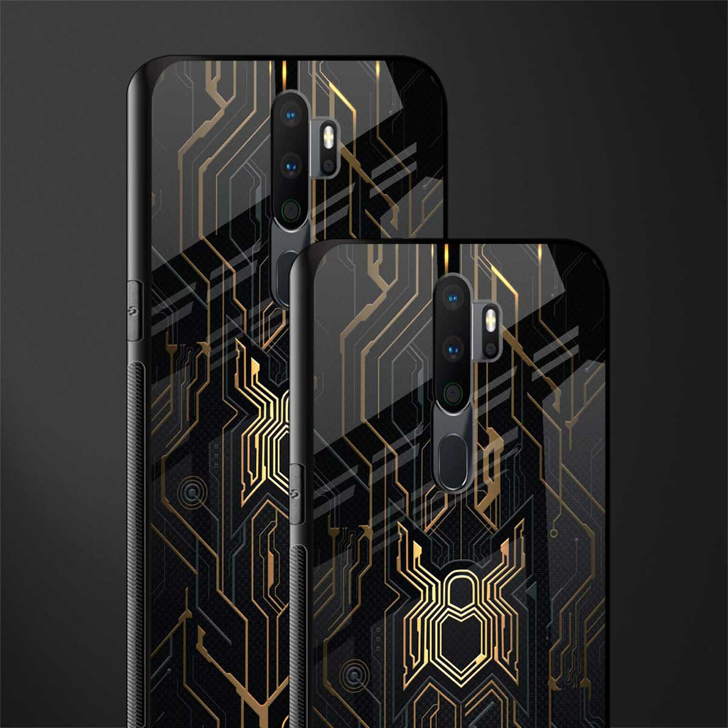 spider verse glass case for oppo a9 2020 image-2
