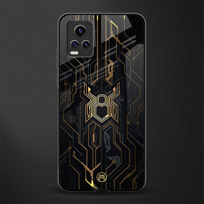 spider verse back phone cover | glass case for vivo y73