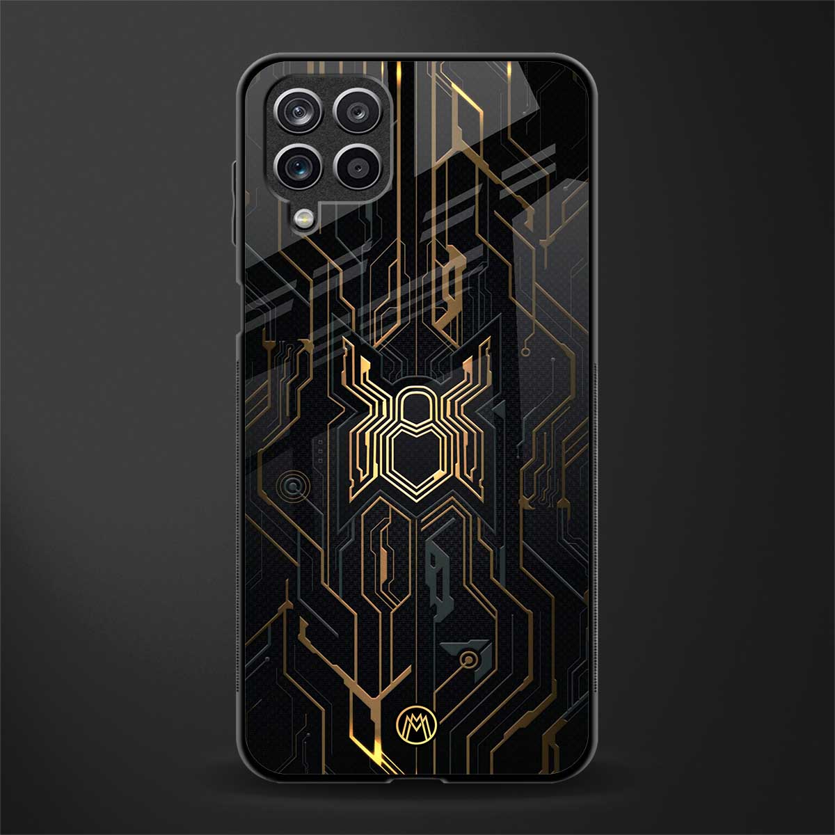 spider verse back phone cover | glass case for samsung galaxy a22 4g