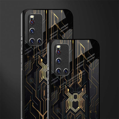 spider verse glass case for vivo v19 image-2