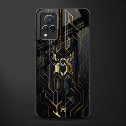 spider verse glass case for vivo v21 5g image