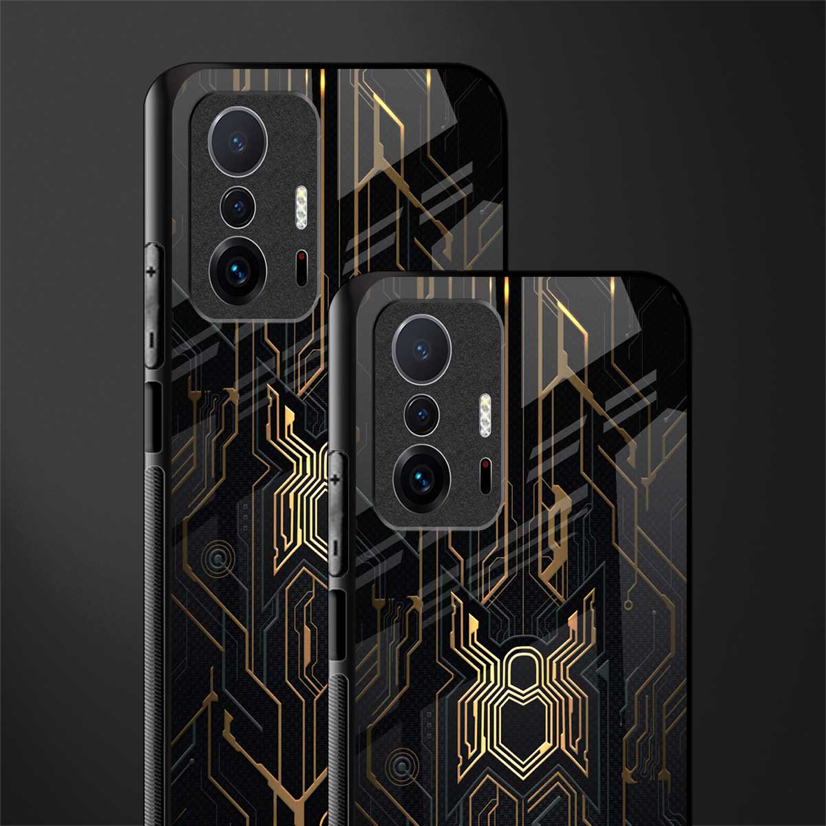 spider verse glass case for mi 11t pro 5g image-2