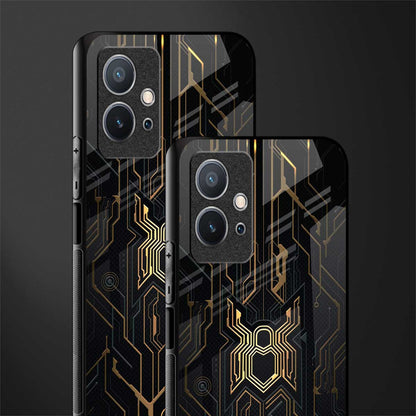 spider verse glass case for vivo y75 5g image-2