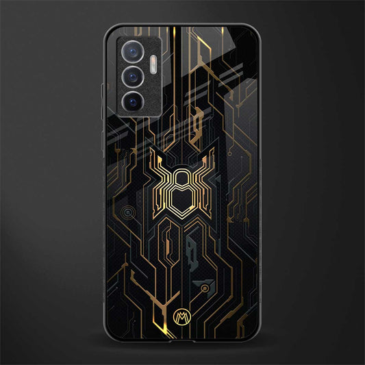 spider verse glass case for vivo v23e image