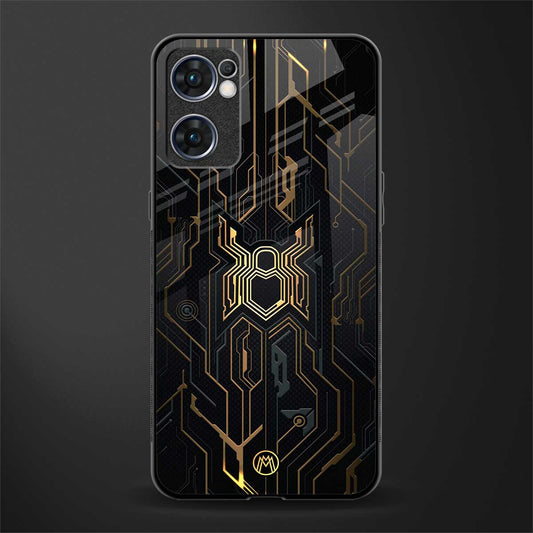 spider verse glass case for oppo reno7 5g image