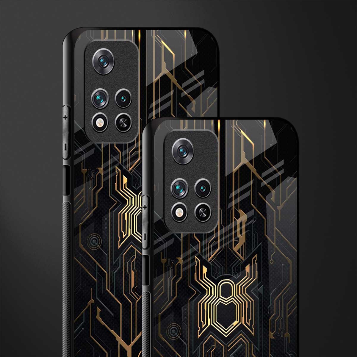 spider verse glass case for xiaomi 11i 5g image-2