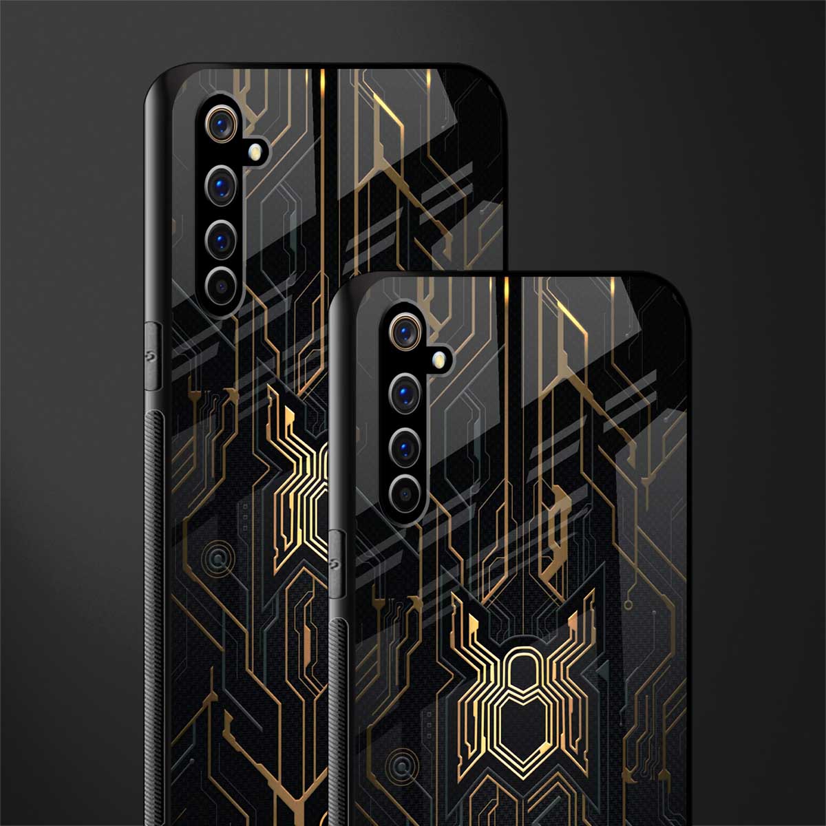 spider verse glass case for realme x50 pro image-2