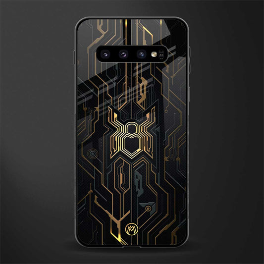 spider verse glass case for samsung galaxy s10 plus image