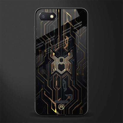 spider verse glass case for redmi 6a image